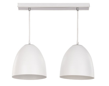 Lampa wisząca podwójna biała Sigma Lighting FIDŻI 2 30685