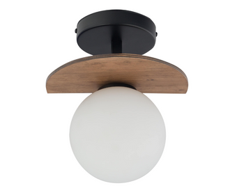 Plafon boho szklany klosz Sigma Lighting MIRROR 1 33300