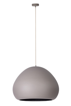 Lampa wisząca Lava taupe/czarny 41081