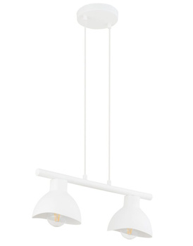 Lampa wisząca metalowa biała Sigma Lighting - FLOP 2 32420