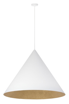 Lampa wisząca Vesuvio biały/złoty L 3xE27 41030