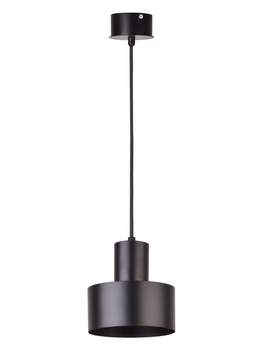 Lampa wisząca metalowa czarna Sigma Lighting RIF 1 S 30897