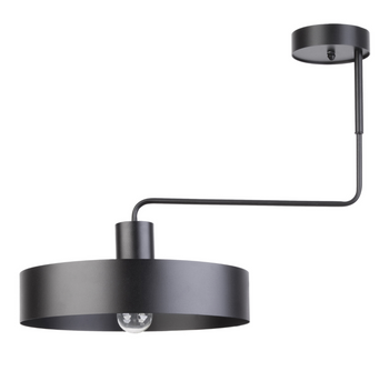 Lampa sufitowa na wysięgniku czarna Sigma Lighting VASCO 1 31549