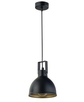 Lampa wisząca loftowa czarno-złota Sigma Lighting MARS 1 32256