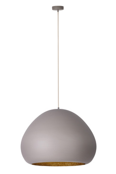 Lampa wisząca Lava taupe/złoty 41080