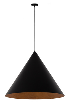 Lampa wisząca Vesuvio czarny/miedziany L 3xE27 41045