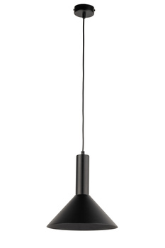 Lampa wisząca VITRUM stożek czarny 40810