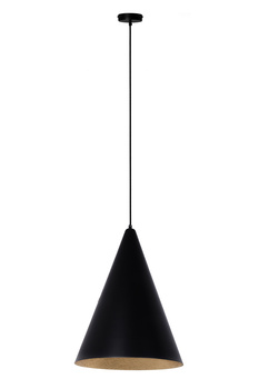 Lampa wisząca Vesuvio czarny/złoty S 41036