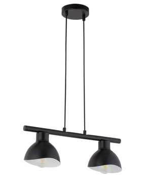 Lampa wisząca metalowa czarno-biała Sigma Lighting - FLOP 2 32419