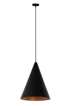 Lampa wisząca Vesuvio czarny/miedziany S 41041