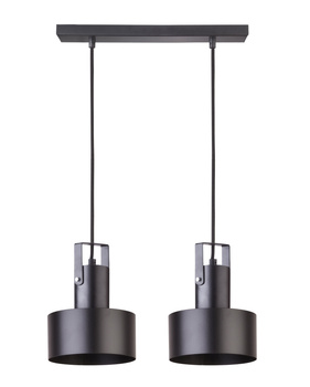 Lampa wisząca metalowa czarna Sigma Lighting RIF PLUS 2 31193