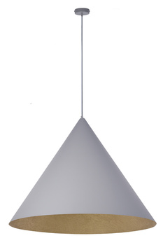 Lampa wisząca Vesuvio szary/złoty L 3xE27 41050