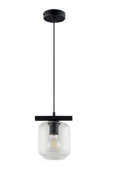 Lampa wisząca szklany klosz transparentna Sigma Lighting GLOSS 1 32248