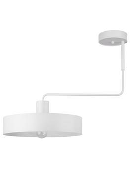 Lampa sufitowa na wysięgniku biała Sigma Lighting VASCO 1 31550